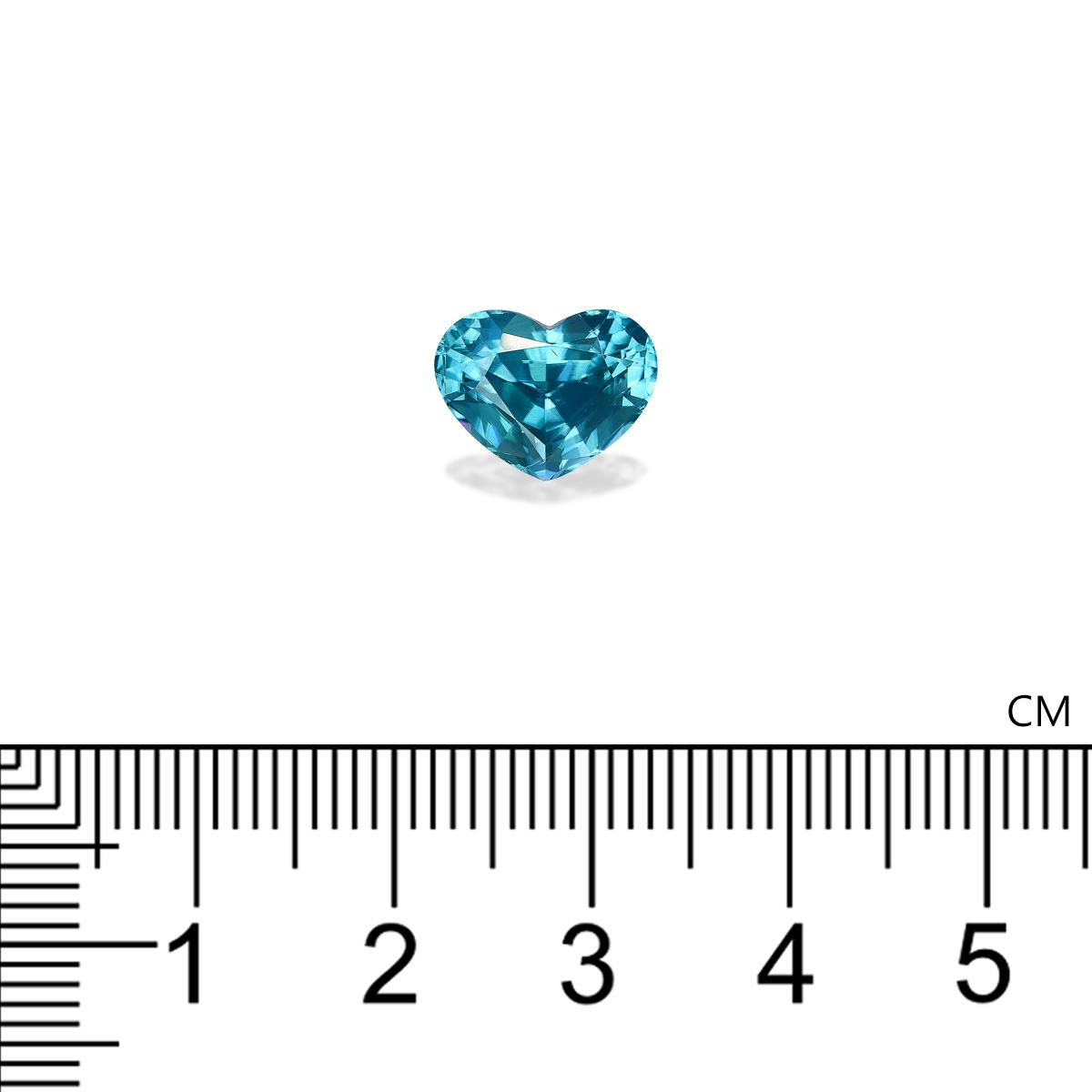 Blue Zircon 6.02 ct